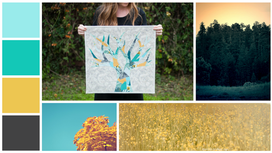 Choosing a Fabric Color Palette -- using Science, Inspiration, and your Gut