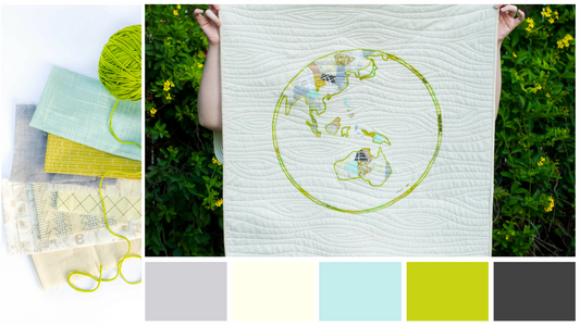 Color Crush: Cream, Aqua, Chartreuse