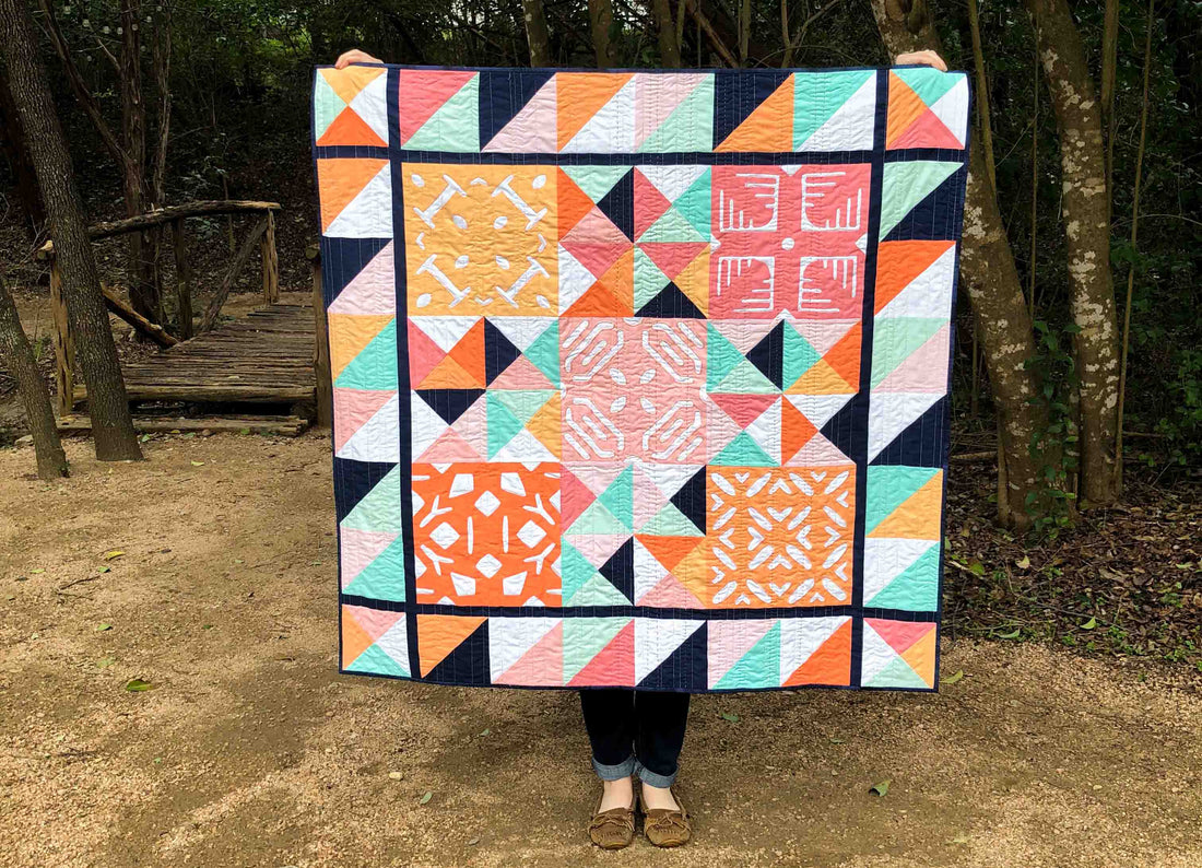 Graphic Texture-- Intro to the Ralli Quilts of Pakistan