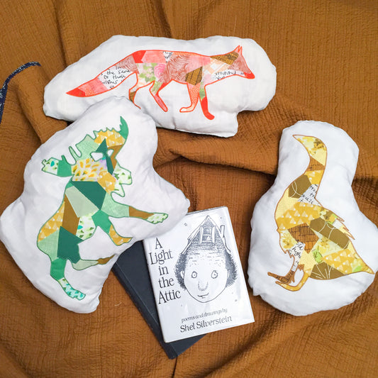 Animal Applique Pillows Tutorial