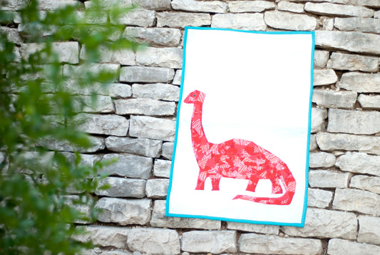 Brontosaurus Quilt