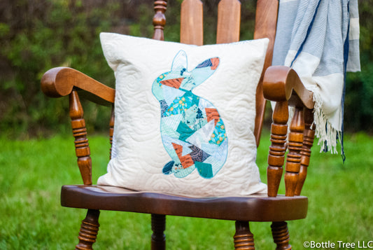 Quilted Throw Pillow Tutorial - Easy Envelope Closure