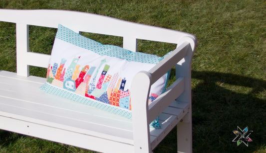 Skyline Throw Pillows DIY