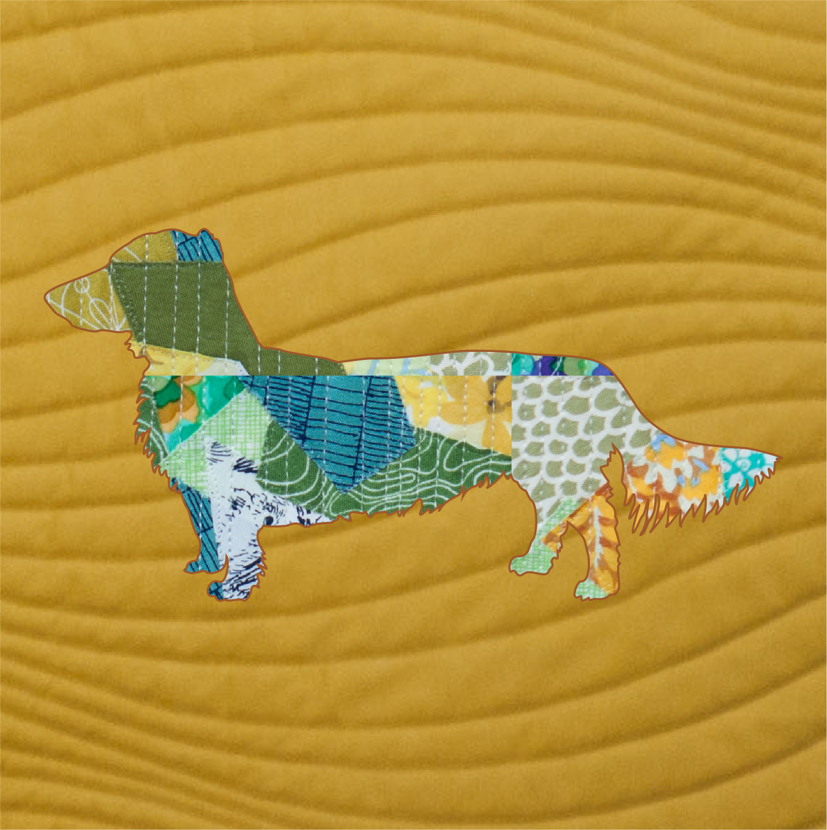 Long-haired Dachshund Scrappy Applique Pattern (PDF) – Shannon Brinkley Studio long-haired-dachshund-scrappy-applique-pattern-pdf-shannon-brinkley-studio
