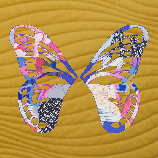 Giant Silk Moth Scrappy Applique Pattern (PDF)