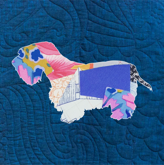Sealyham Terrier Scrappy Applique Pattern (PDF)