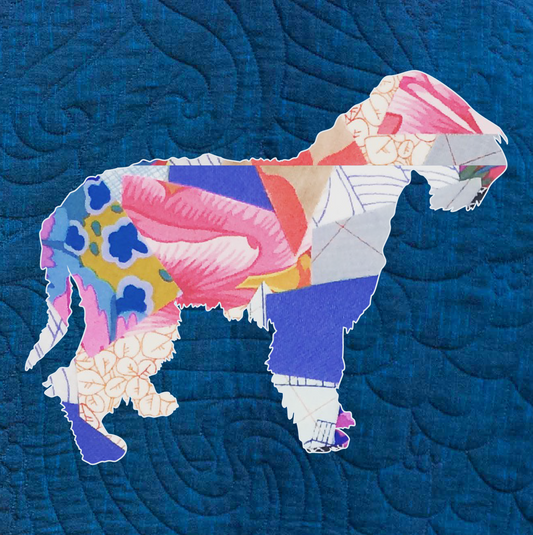 Wheaten Terrier Scrappy Applique Pattern (PDF)