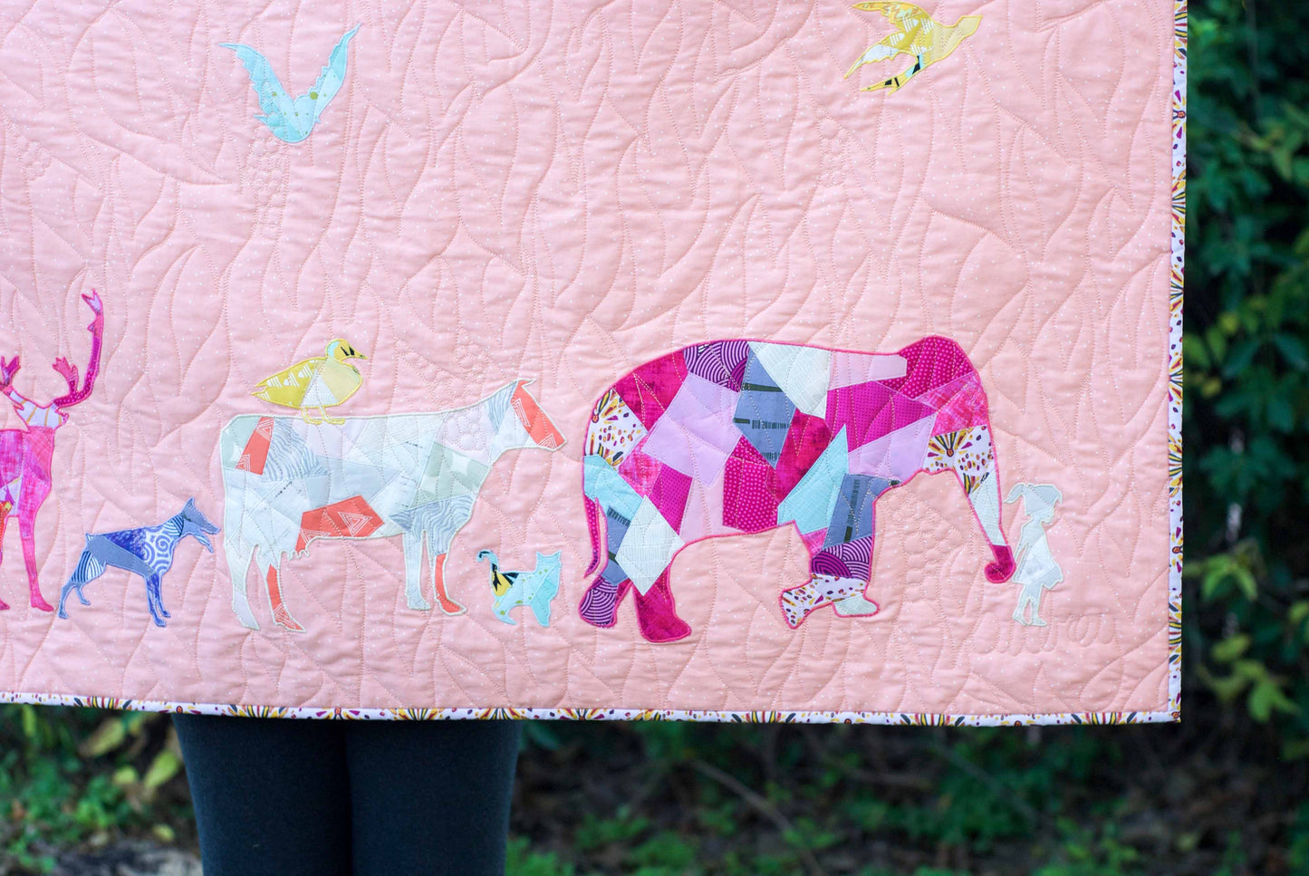 Duck Scrappy Applique PDF Pattern