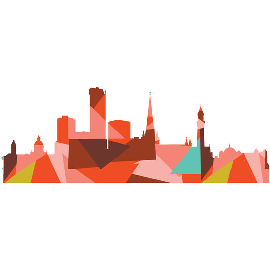 England, Birmingham Scrappy Applique PDF Pattern