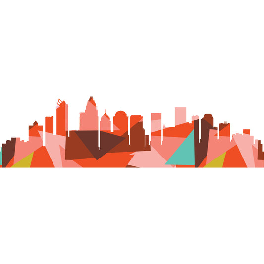 NC, Charlotte Skyline PDF Pattern