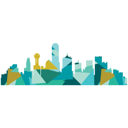 TX, Dallas Skyline PDF Pattern