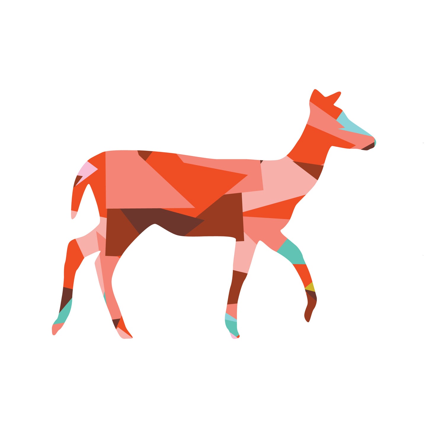 Doe Scrappy Applique PDF Pattern