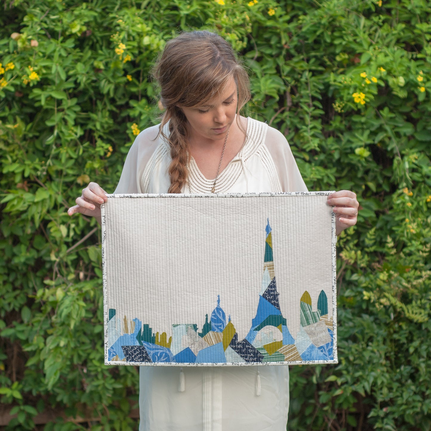 France, Paris Skyline PDF Pattern