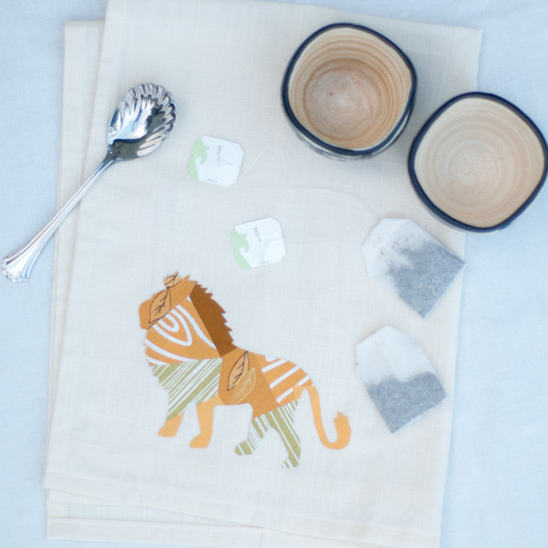 Lion Scrappy Applique PDF Pattern