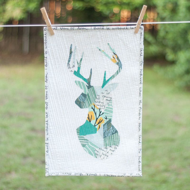 Oh Deer Scrappy Applique PDF Pattern