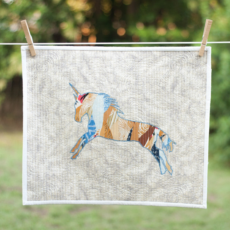 Feathered and Furry Scrappy Applique Pattern (Printed)