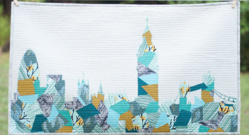 World Skylines Scrappy Applique Pattern (Printed)