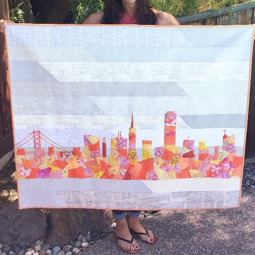 CA, San Francisco Skyline PDF Pattern