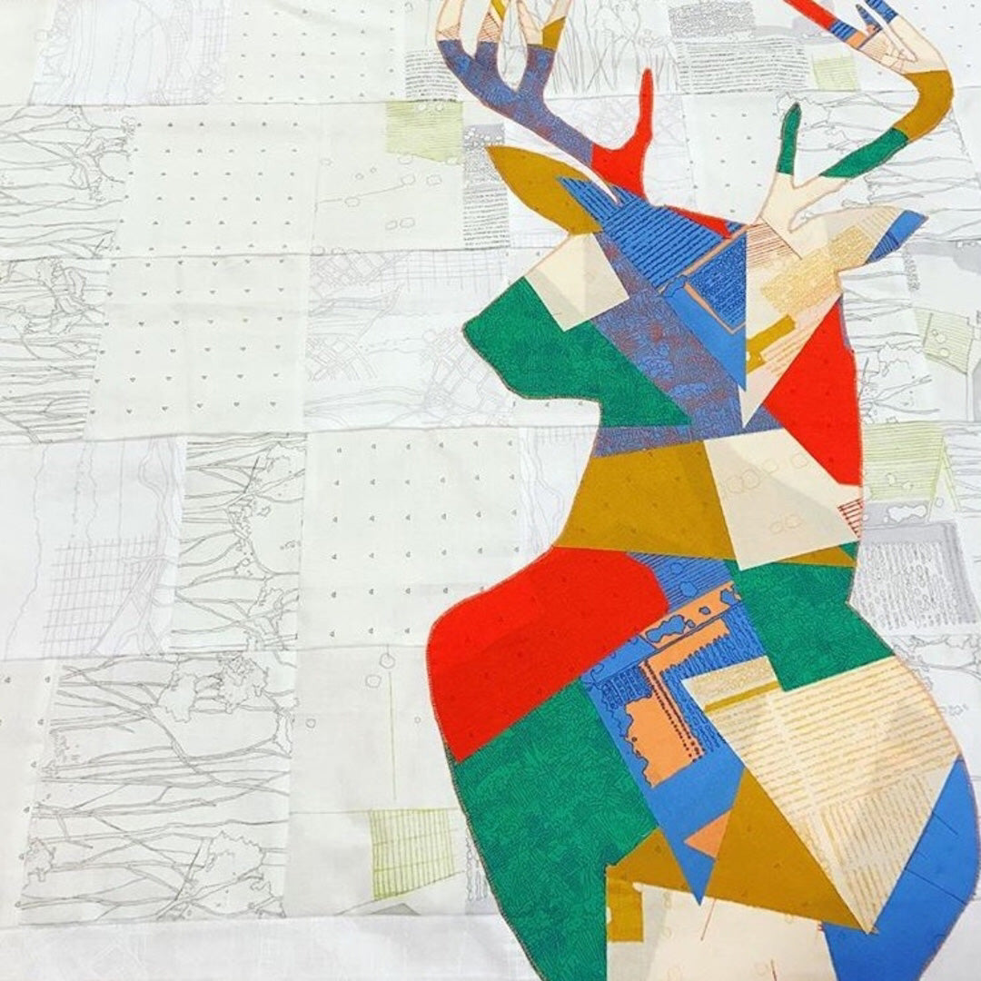 Oh Deer Scrappy Applique PDF Pattern