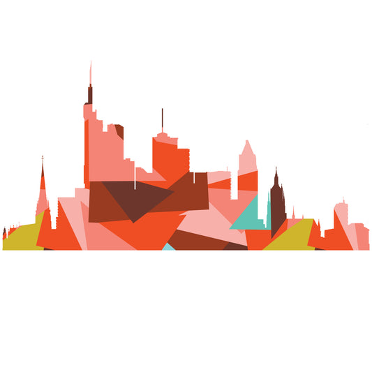 Germany, Frankfurt Scrappy Applique PDF Pattern