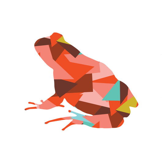 Frog Scrappy Applique PDF Pattern