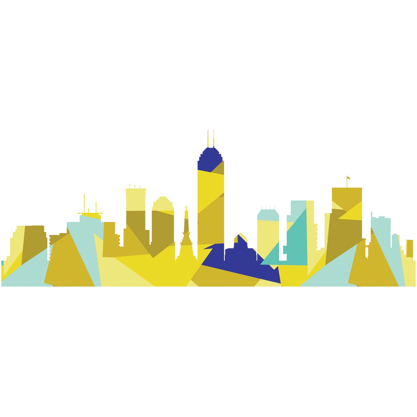 IN, Indianapolis Skyline PDF Pattern
