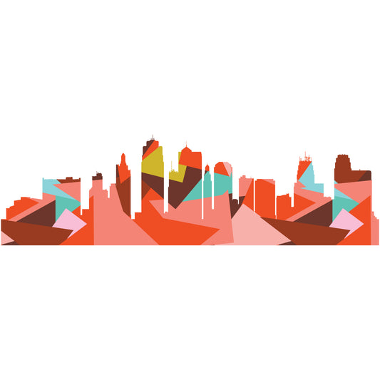 MO, Kansas City Skyline PDF Pattern