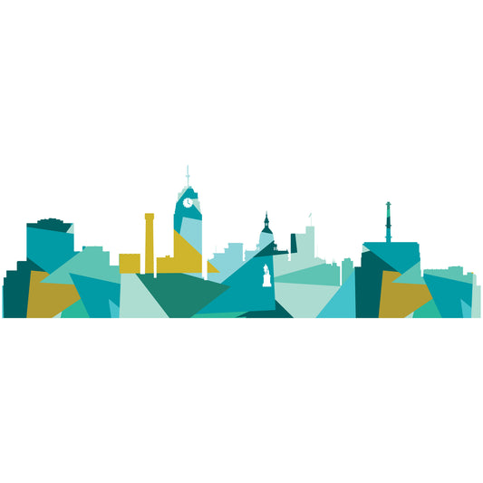 MI, Lansing Skyline PDF Pattern