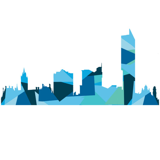 England, Manchester Scrappy Applique PDF Pattern