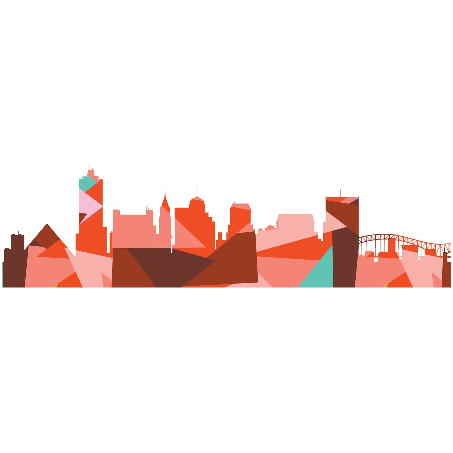 TN, Memphis Skyline PDF Pattern