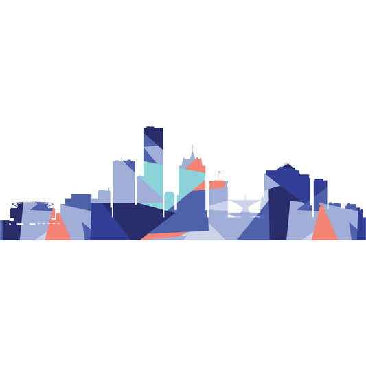 WI, Milwaukee Skyline PDF Pattern