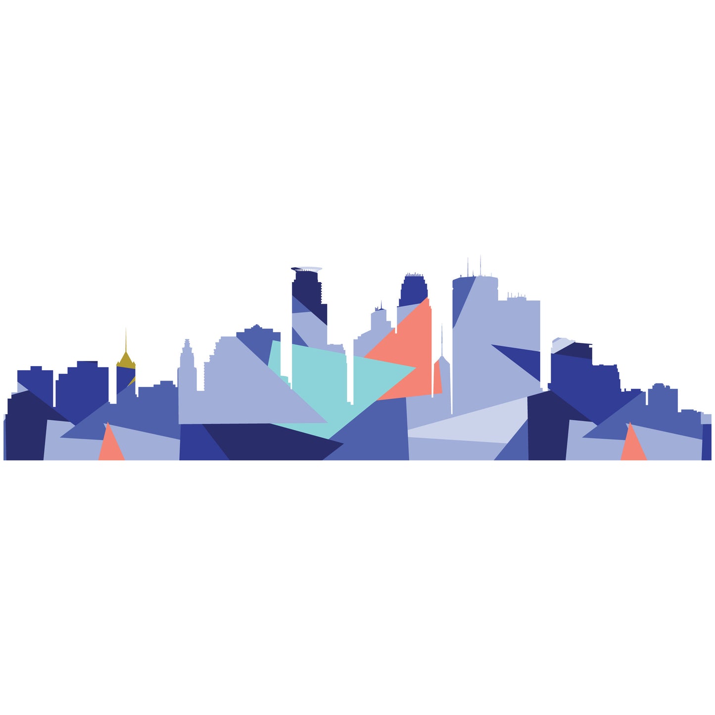 MN, Minneapolis Skyline PDF Pattern