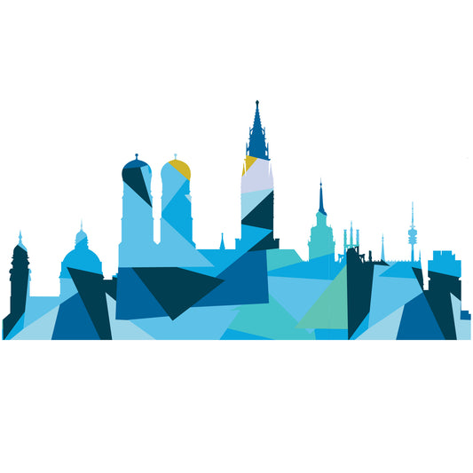 Germany, Munich Scrappy Applique PDF Pattern