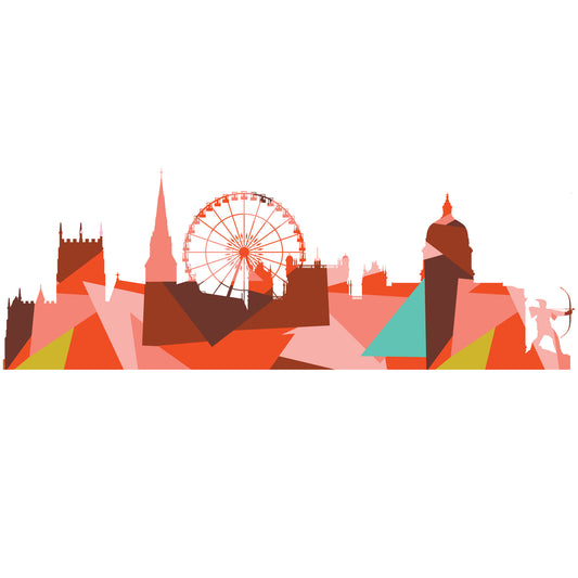 England, Nottingham Scrappy Applique PDF Pattern