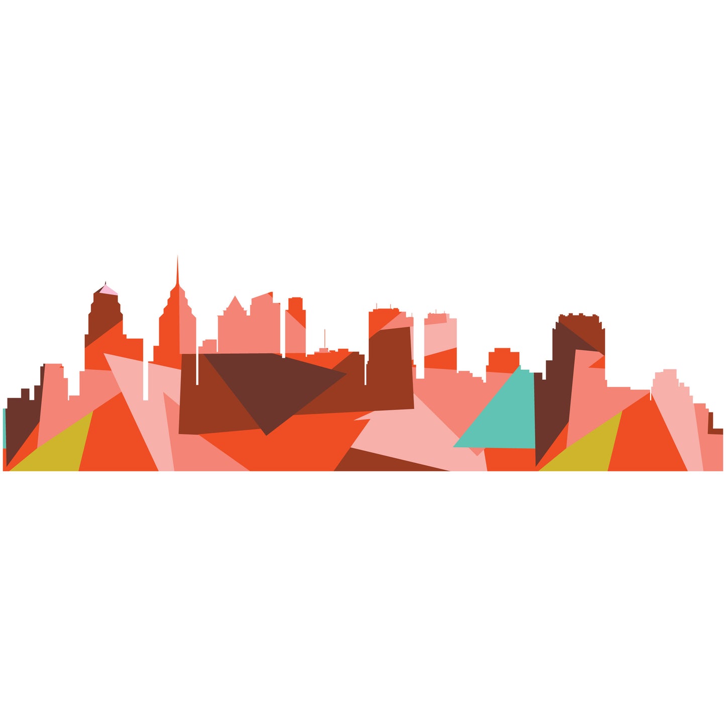 PA, Philadelphia Skyline PDF Pattern