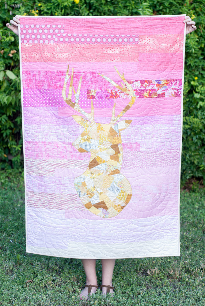 Oh Deer Scrappy Applique PDF Pattern
