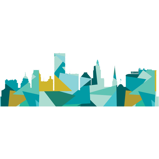 RI, Providence Skyline PDF Pattern