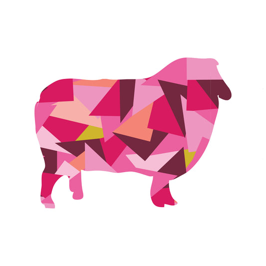 Sheep Scrappy Applique PDF Pattern