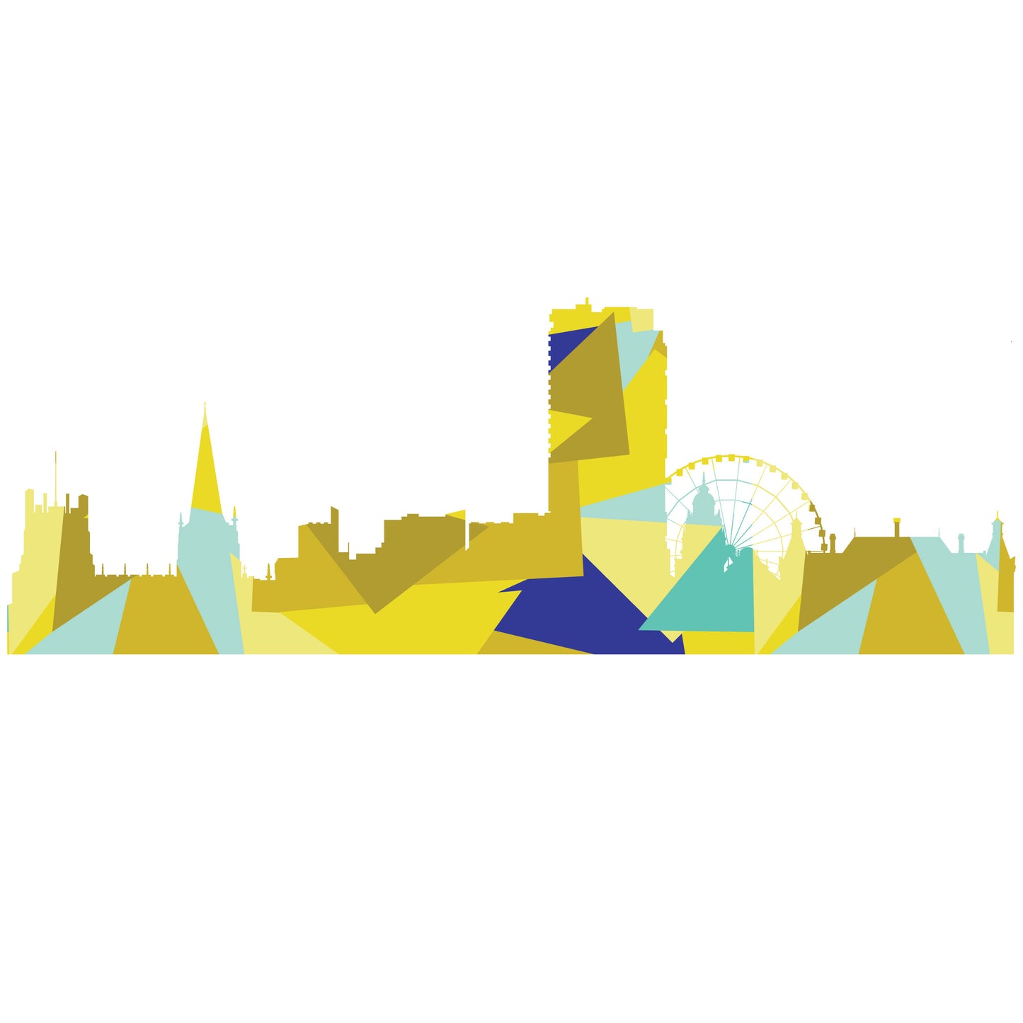 England, Sheffield Scrappy Applique PDF Pattern