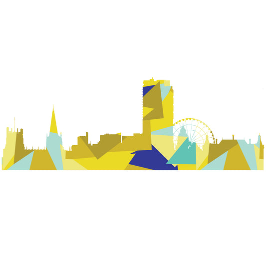 England, Sheffield Scrappy Applique PDF Pattern