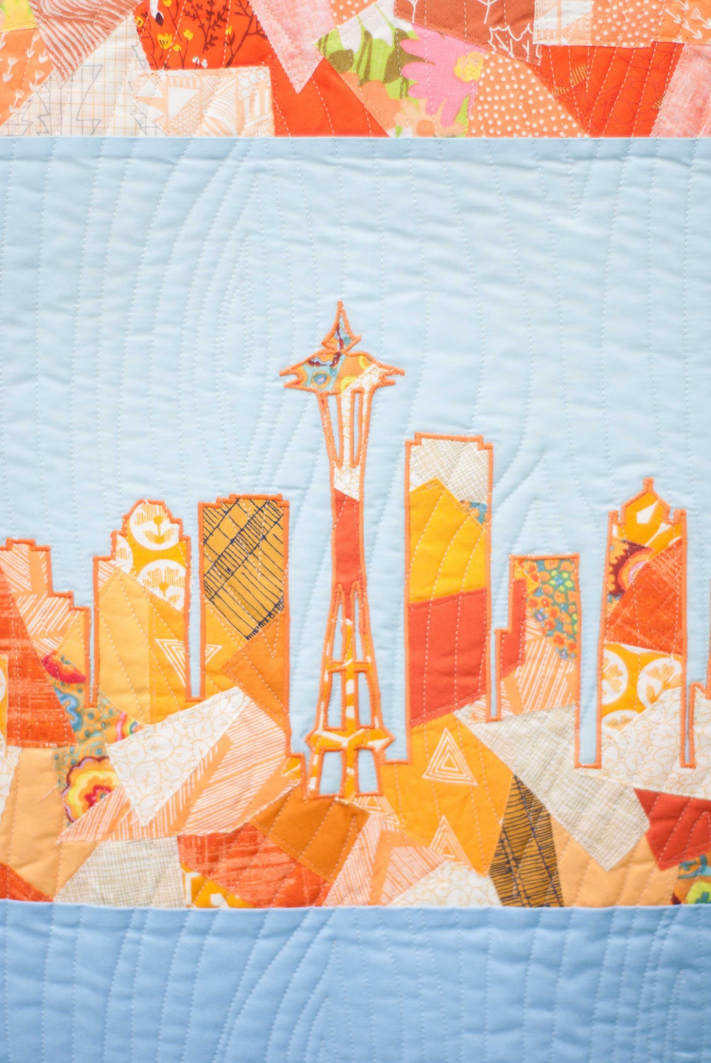WA, Seattle Skyline PDF Pattern