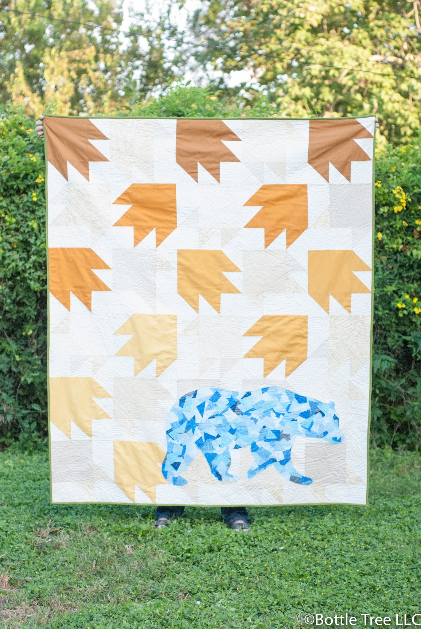 Wild Animals Scrappy Applique Pattern (Printed)