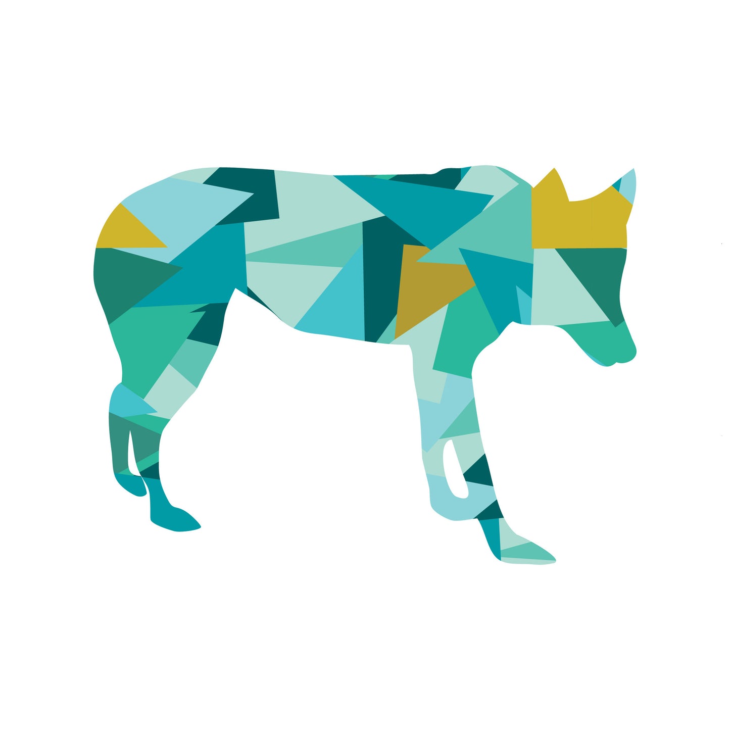 Wolf Scrappy Applique PDF Pattern