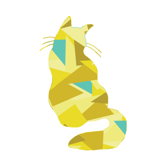 Shy Kitty Scrappy Applique PDF Pattern