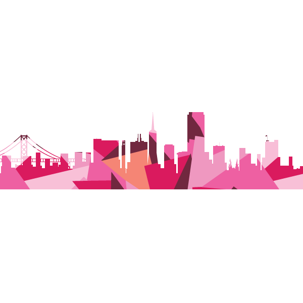 CA, San Francisco Skyline PDF Pattern
