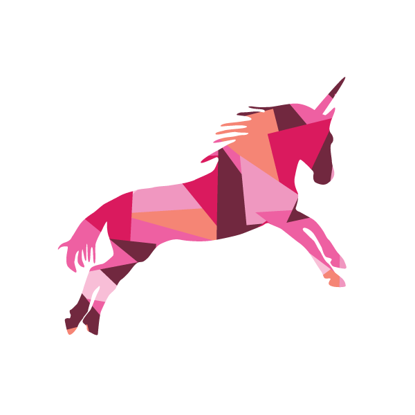 Horse/Unicorn Scrappy Applique PDF Pattern