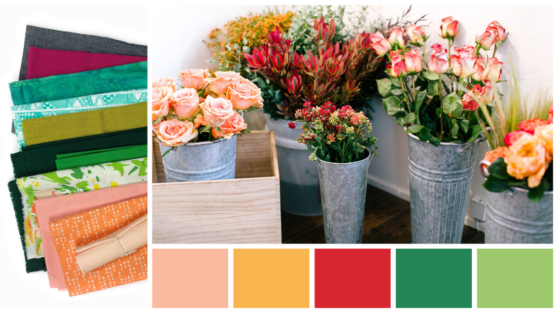 How to Use Photographs as Inspiration for your Quilt Colors