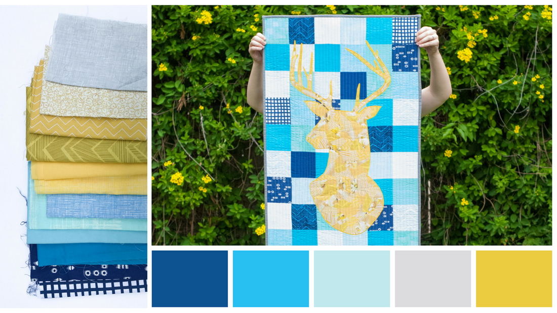 Color Inspiration: Blue, Turquoise, Gold