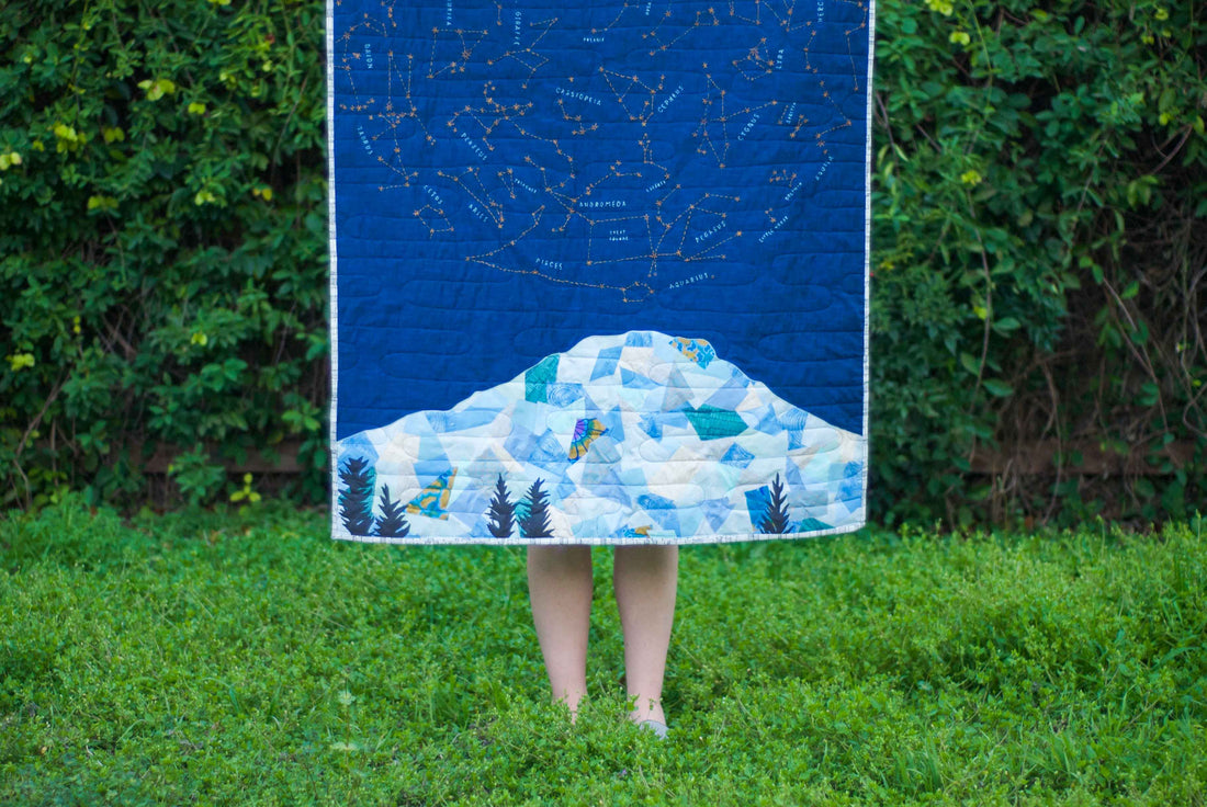 Custom Baby Quilt -- Lochlan's Universe (one of my favorites!)