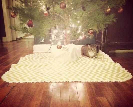 DIY Quilted Tree Skirt